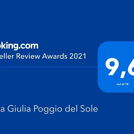 Lägenhet Casa Giulia Poggio Del Sole *