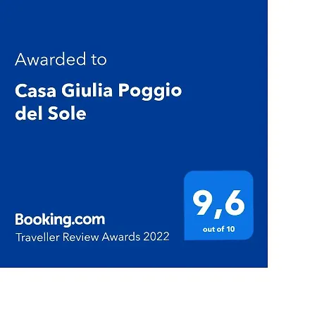 Casa Giulia Poggio Del Sole アパート